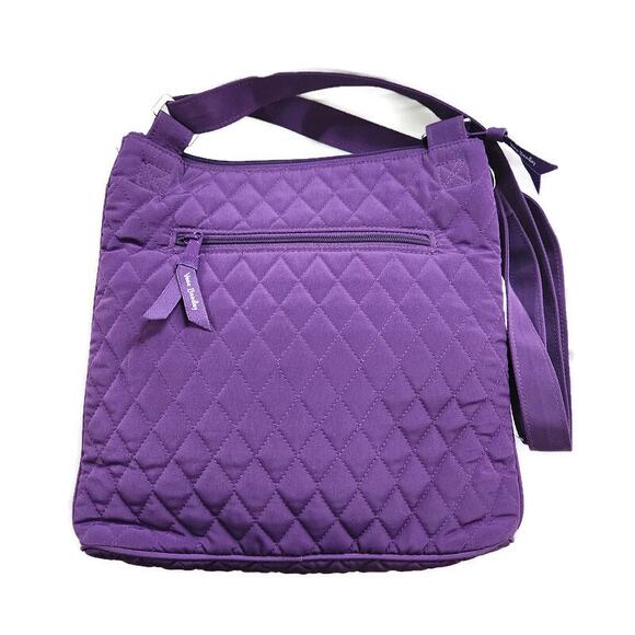 Vera Bradley Hipster Women's Purple Quilted Crossbody Bag - Picture 2 of 6